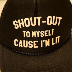 SHOUT OUT TO MYSELF CAP